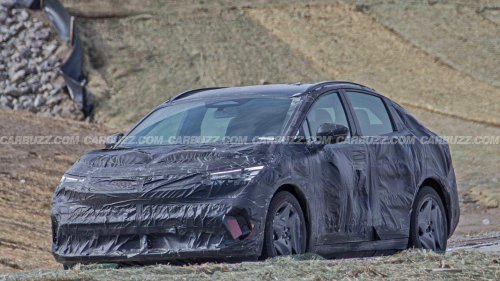 Mitsubishi's new Leaf-based EV spied for the first time