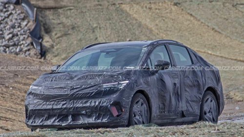 Mitsubishi, Mitsubishi's new Leaf-based EV spied for the first time