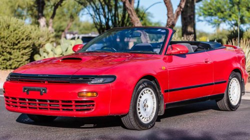 Nissan sold the drift-happy 240SX as a droptop for US customers