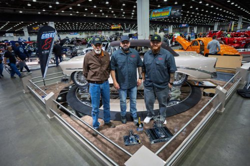 Elegant Lady, a ’56 Chevy Bel Air convertible, wins 2026 Ridler Award