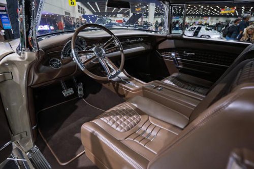 Elegant Lady, a ’56 Chevy Bel Air convertible, wins 2026 Ridler Award