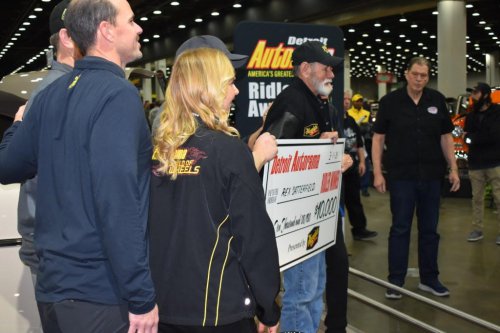 Elegant Lady, a ’56 Chevy Bel Air convertible, wins 2026 Ridler Award