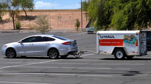 Your average sedan can tow surprisingly well
