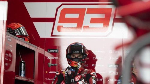 Márquez: 'He tenido suerte, ha estallado el neumático y podía haber salido volando'