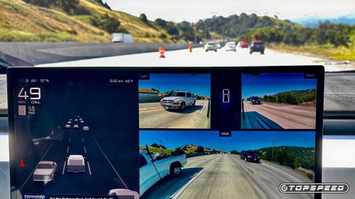Driving Tesla Cybertruck FSD: Racing, 'napping,' and getting pulled over