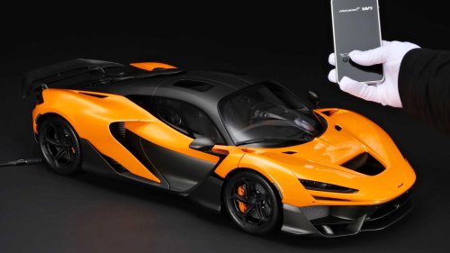 McLaren | Amaglam Reveals 1:8 Scale McLaren Model Car With Active Aero, $20,000 Price Tag