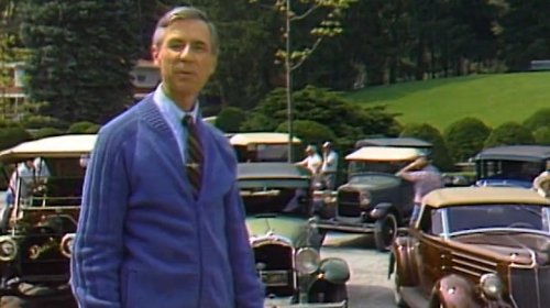 Mr. Rogers once dedicated an episode to a car show because he was the best