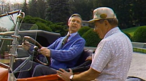 Mr. Rogers once dedicated an episode to a car show because he was the best