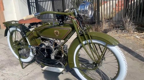 Why early Harley-Davidsons had bicycle pedals