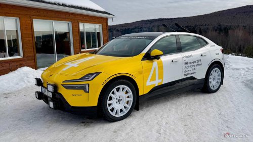 I drove the 544-HP Polestar 4 on ice in Canada