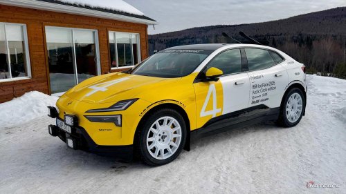 I drove the 544-HP Polestar 4 on ice in Canada