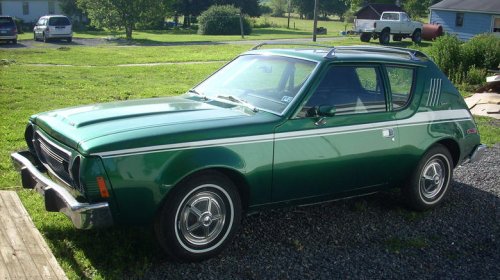 Approval for the AMC Gremlin rested on the impressive artwork on an air sickness bag