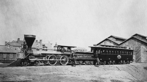 Lincoln, Abraham Lincoln's first ride in this luxurious presidential train car was also his last