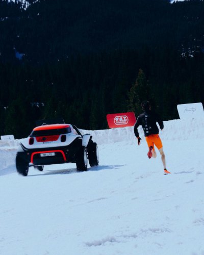 FAT ice race moved to Big Sky, Montana, and everyone had fun
