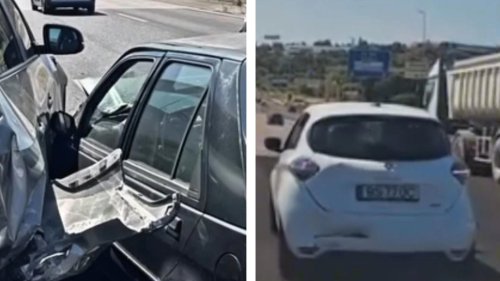 El insólito vídeo de un conductor que se pasa su salida y toma una decisión inesperada: nadie podía imaginar lo que haría después