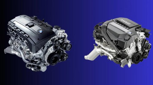 How does the BMW N54 compare to the N55?