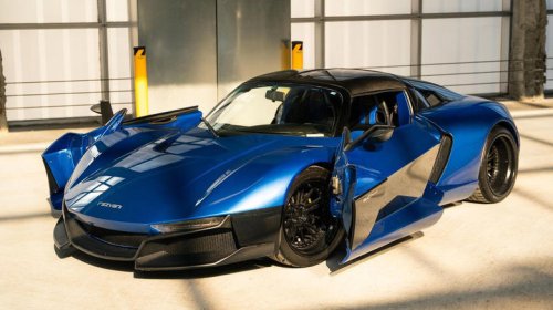 Lotus, You desperately need this salvaged Lotus Elise that's been rebodied with forward-sliding attack doors