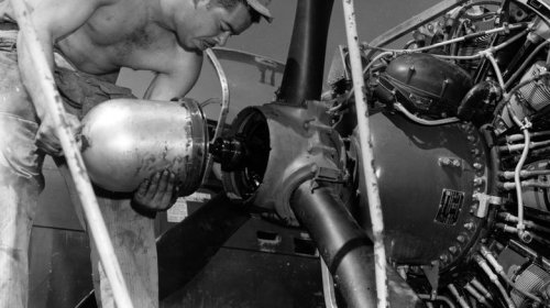 The giant engines that helped the B-29 Superfortress rule the skies