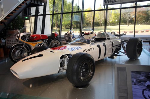 Delicias del museo oficial de Honda