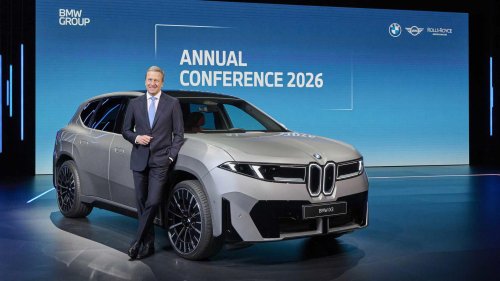 BMW boss tosses shade at German rivals in his final speech as chairman