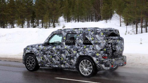 Mercedes-Benz, Mercedes-Benz G-Class, Mercedes-Benz baby G-Class prototype spied with a revealing new wrap