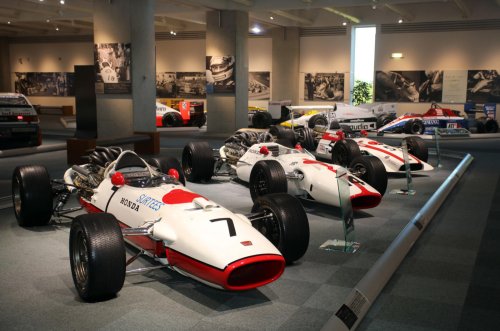Delicias del museo oficial de Honda