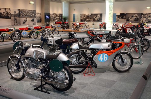 Delicias del museo oficial de Honda
