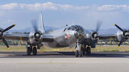 The giant engines that helped the B-29 Superfortress rule the skies