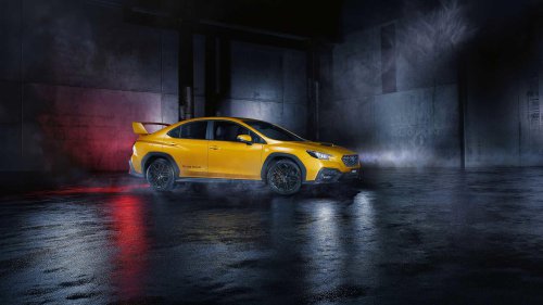 Subaru Australia debuts special WRX 'Evo' to celebrate production milestone