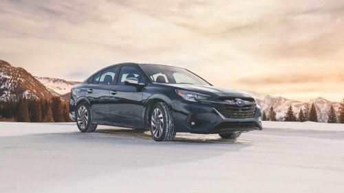 The 2023-2025 Subaru Legacy is the brand's last midsize sedan