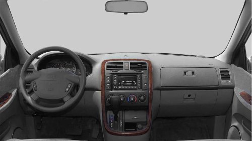 A first-gen Sedona is the cheapest three-row minivan out there