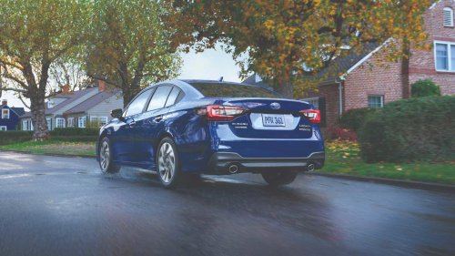 The 2023-2025 Subaru Legacy is the brand's last midsize sedan