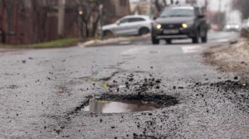 Think, The damage from a pothole can be worse than you might think