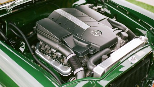 Old Mercedes 280SE restomod combines timeless style with an AMG V8