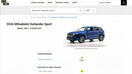 The 2026 Mitsubishi Outlander Sport is the most affordable SUV with standard AWD
