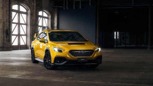 Subaru Australia debuts special WRX 'Evo' to celebrate production milestone