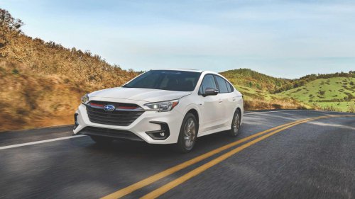 The 2023-2025 Subaru Legacy is the brand's last midsize sedan
