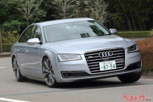 アウディ渾身のビッグマイナーチェンジでフラッグシップモデルはどう変貌した? 3代目A8試乗【ベストカーアーカイブス2014】
