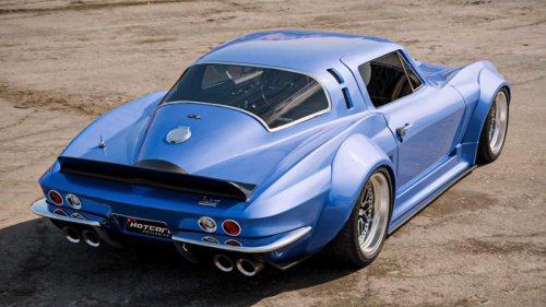 This wild '67 Sting Ray gets a mid-mounted LT2 V8 that will shock Corvette fans