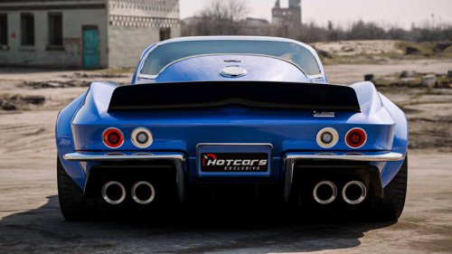 This wild '67 Sting Ray gets a mid-mounted LT2 V8 that will shock Corvette fans