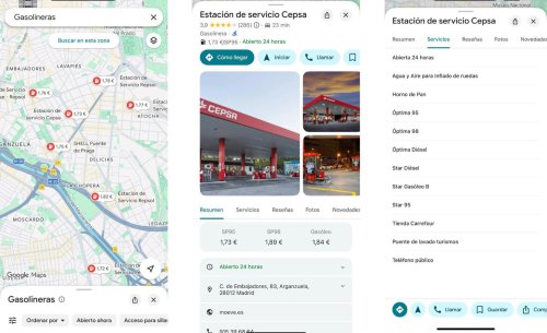 Google Maps ayuda a muchos conductores a pagar menos cada vez que repostan: hay que fijarse en este detalle