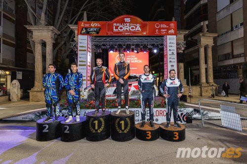 XV Rally Tierras Altas de Lorca: cambio de posiciones en el podio en cada tramo