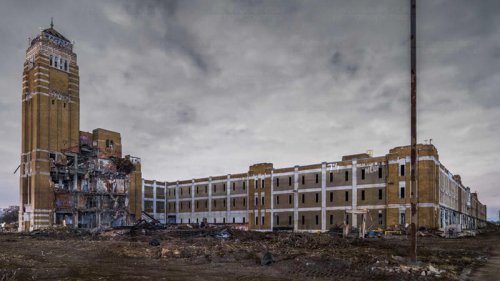 Detroit's abandoned car factories that still hold secrets