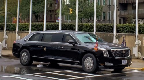 This is why the presidential limousine is called “The Beast”