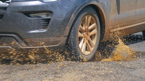 You just hit a pothole, time to pull over and do these things