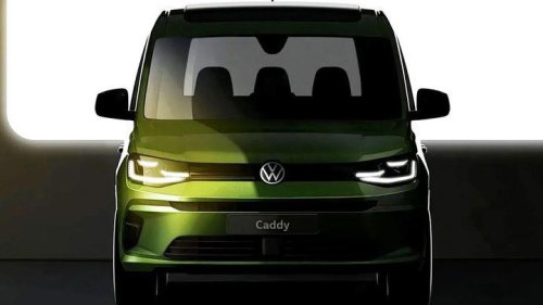 Volkswagen, Volkswagen Caddy, Volkswagen Multivan, Volkswagen enseña por primera vez la nueva cara de Caddy y Multivan antes de su presentación
