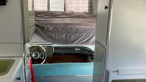 At $50,000, is this 1959 Lincoln Continental the classiest camper money could buy?