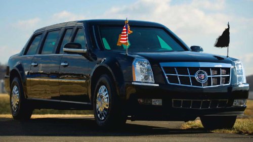 This is why the presidential limousine is called “The Beast”