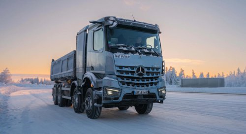 Mercedes-Benz | Los camiones eléctricos de Mercedes-Benz también se prueban en las condiciones más extremas: a -20º C en el Círculo Polar Ártico