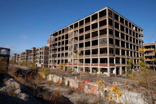 Detroit's abandoned car factories that still hold secrets